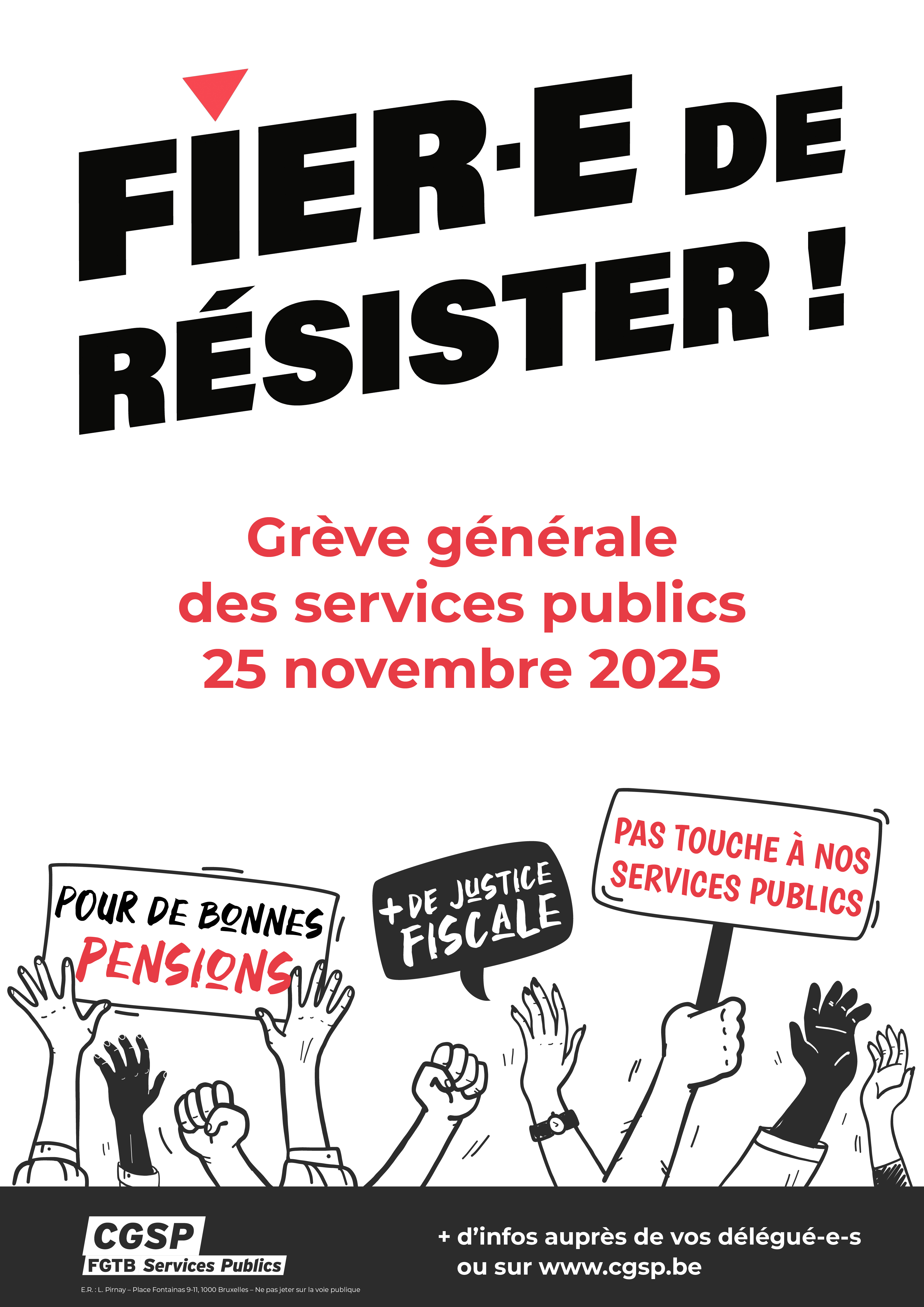 affiche greve 25 11